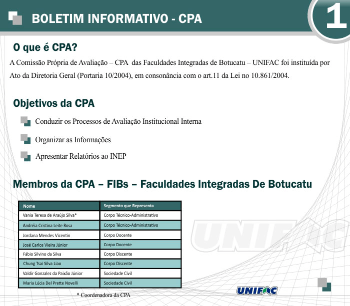 CPA Avaliação Institucional